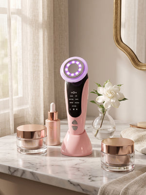 SEDA GLOW™ — Gua Sha Térmico Facial & Rejuvenecimiento LED