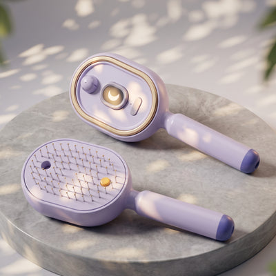 SEDA COMB™ — Cepillo Masajeador Capilar con Nano-Vapor y LED